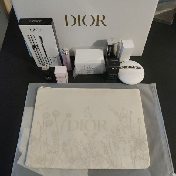 DIOR LUXURY BUNDLE 10pc WITH POUCH..NEW ! - Picture 2 of 6